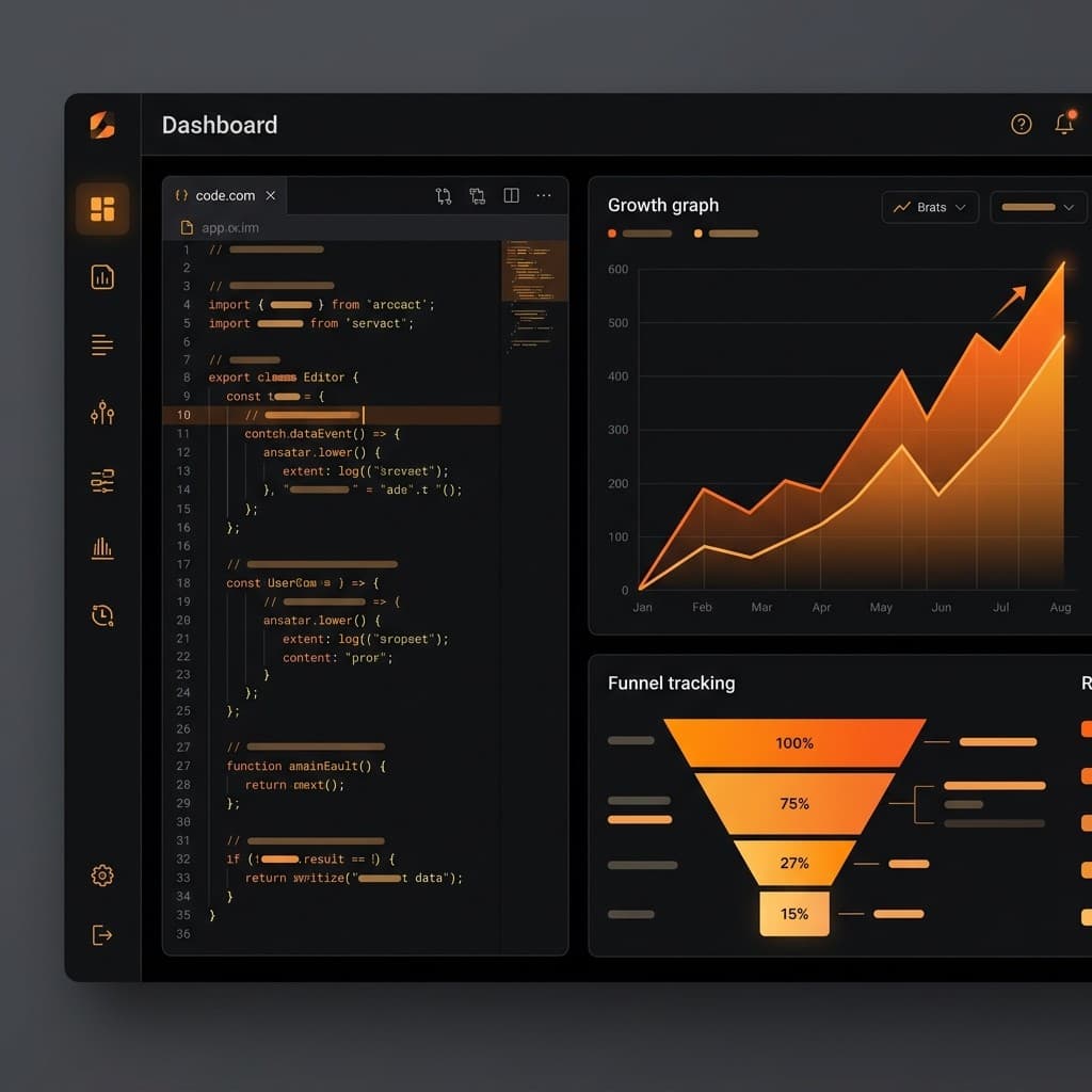 Growth Analytics & Code Dashboard
